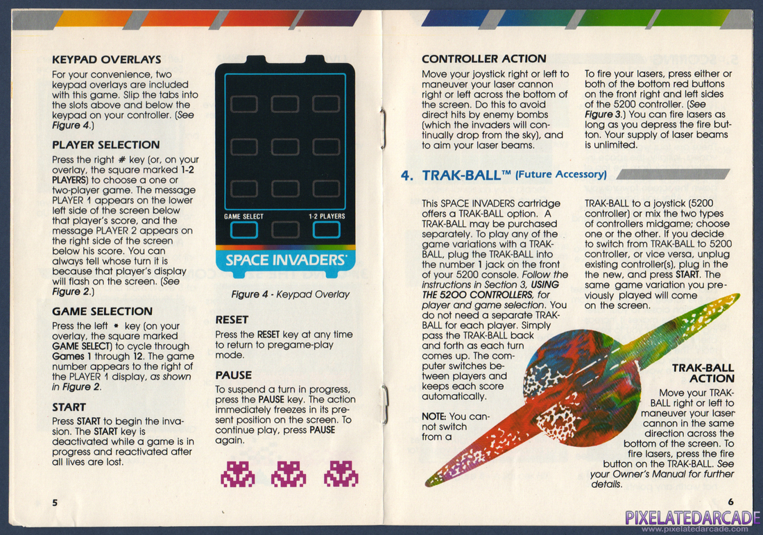 Space Invaders: Instruction Manual - Page 5