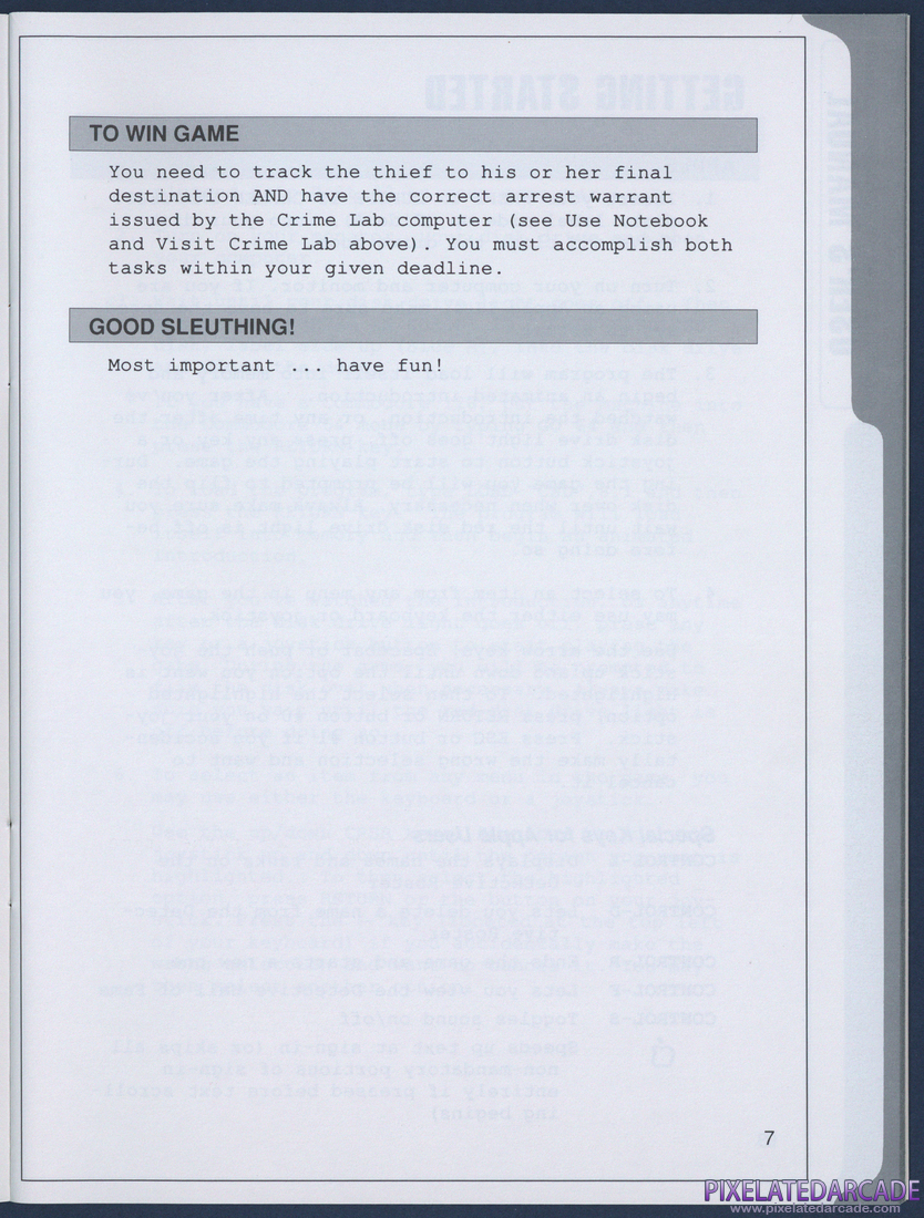 Where in Europe is Carmen Sandiego?: Instruction Manual - Page 7