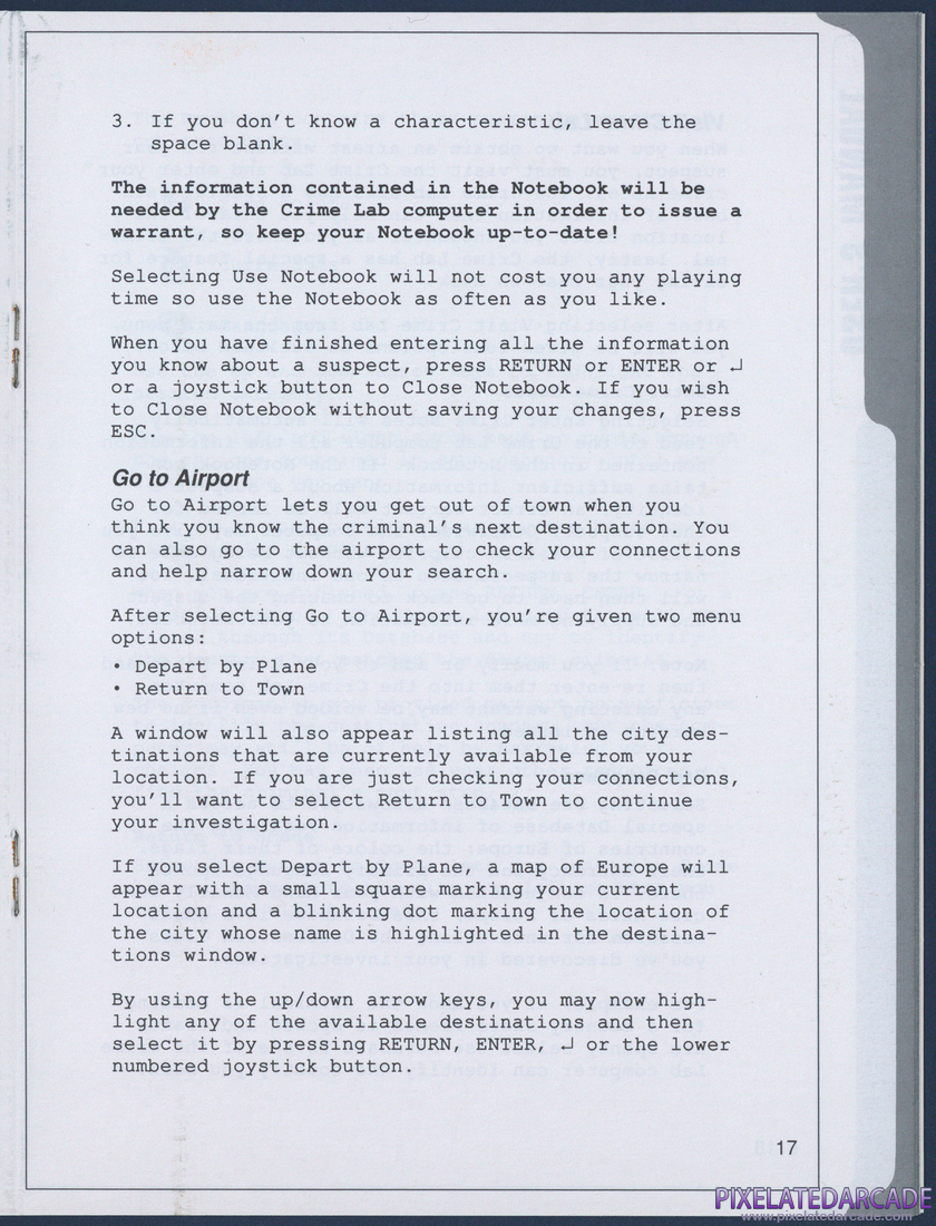 Where in Europe is Carmen Sandiego?: Instruction Manual - Page 17
