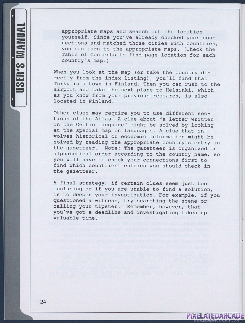 Where in Europe is Carmen Sandiego?: Instruction Manual - Page 24