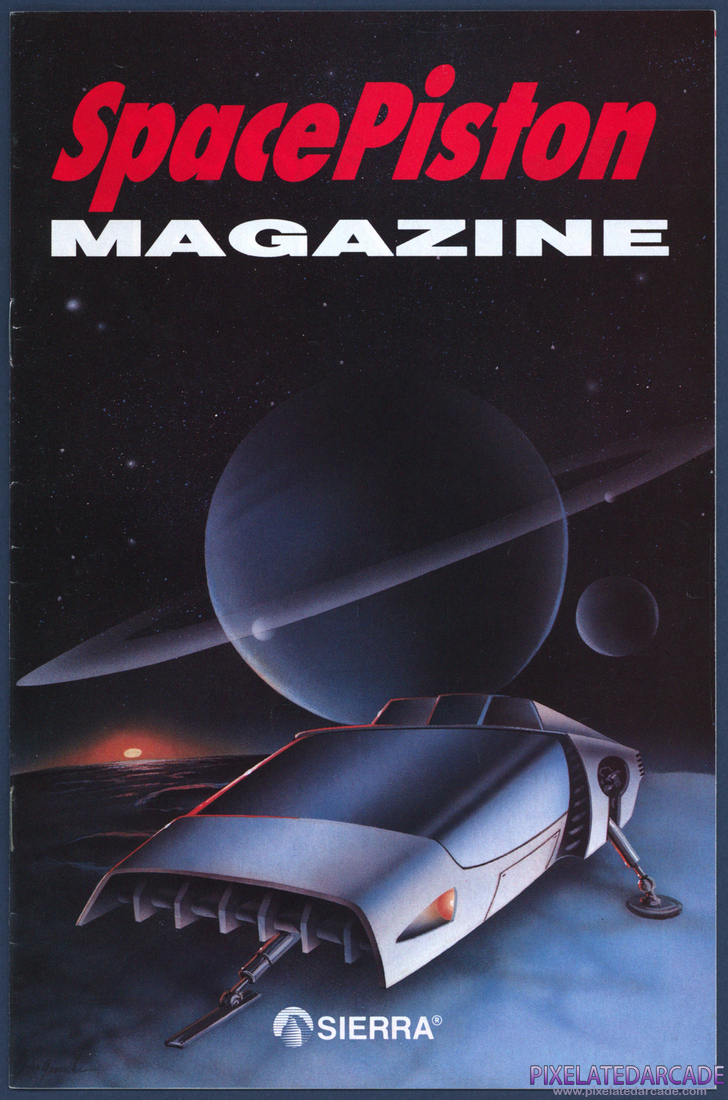 Space Quest IV: Roger Wilco and the Time Rippers: Space Piston Magazine - Page 1