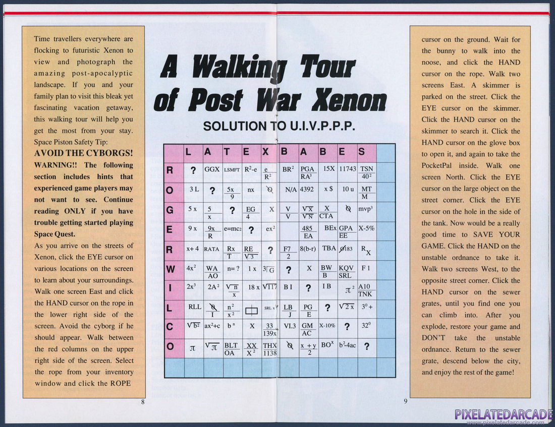 Space Quest IV: Roger Wilco and the Time Rippers: Space Piston Magazine - Page 6