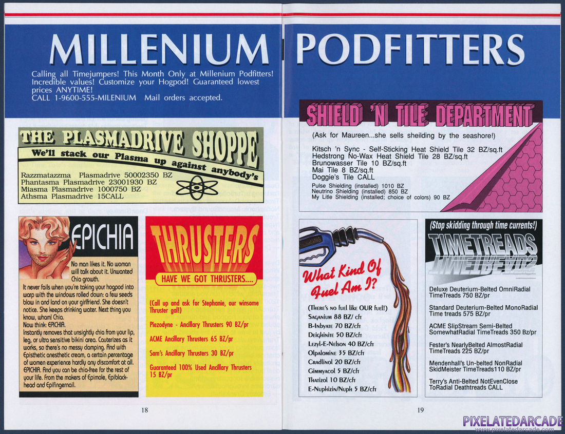 Space Quest IV: Roger Wilco and the Time Rippers: Space Piston Magazine - Page 11