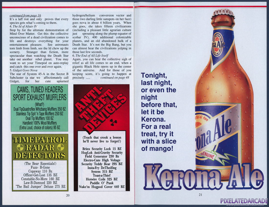 Space Quest IV: Roger Wilco and the Time Rippers: Space Piston Magazine - Page 12