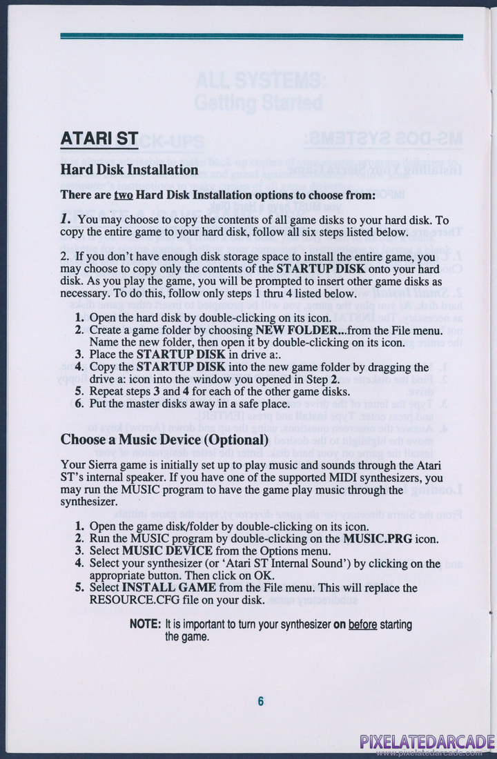 Space Quest IV: Roger Wilco and the Time Rippers: Sierra Game Manual - Page 6