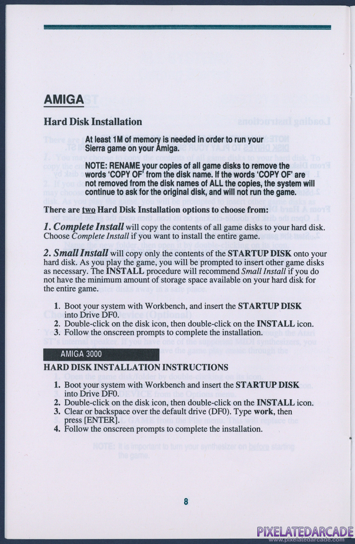 Space Quest IV: Roger Wilco and the Time Rippers: Sierra Game Manual - Page 8