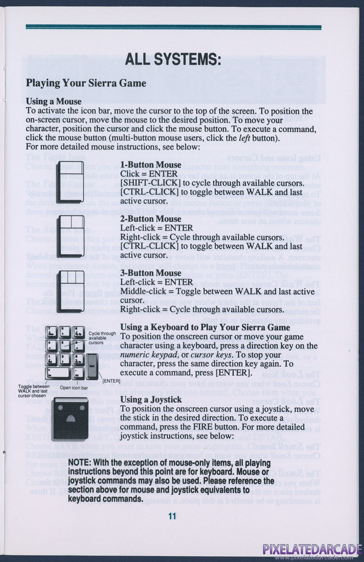 Space Quest IV: Roger Wilco and the Time Rippers: Sierra Game Manual - Page 11