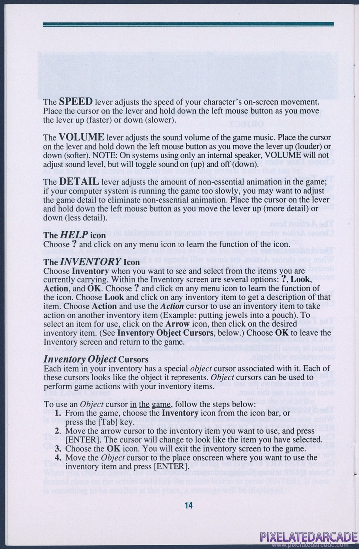 Space Quest IV: Roger Wilco and the Time Rippers: Sierra Game Manual - Page 14