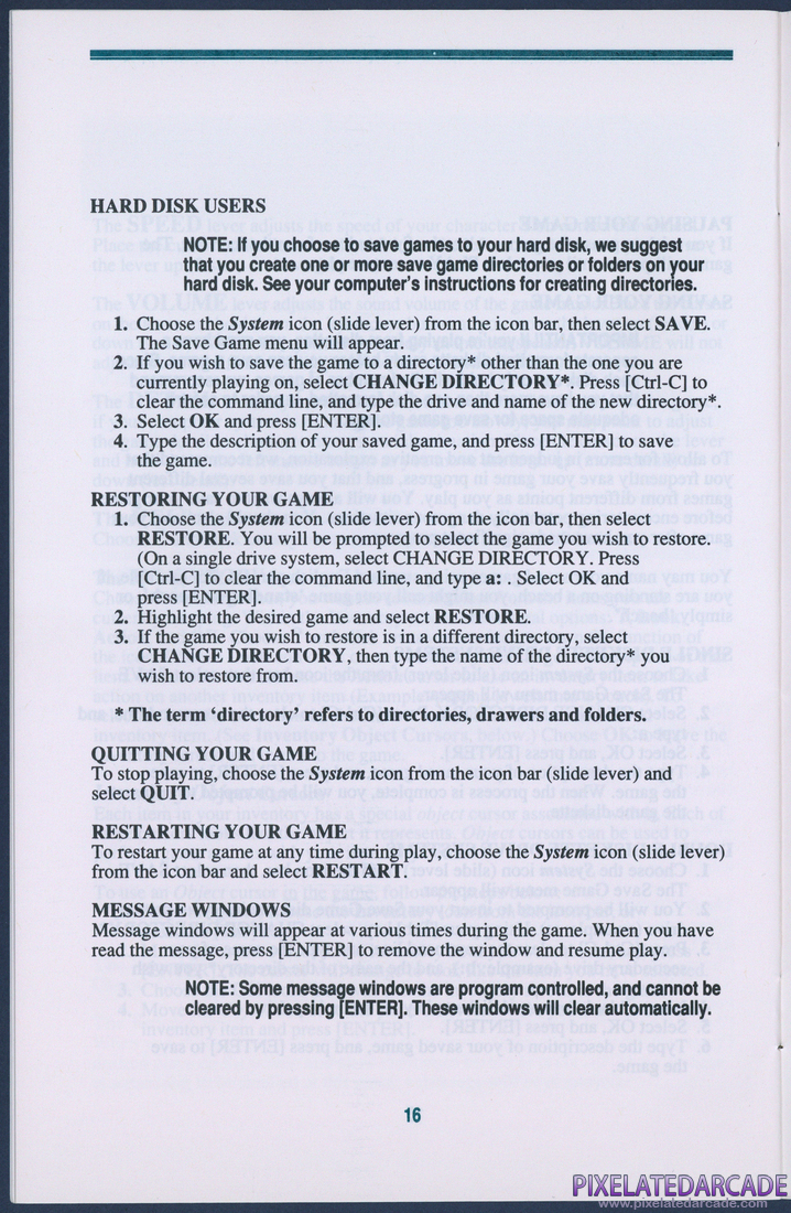 Space Quest IV: Roger Wilco and the Time Rippers: Sierra Game Manual - Page 16
