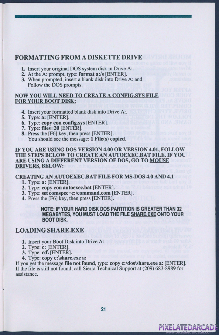 Space Quest IV: Roger Wilco and the Time Rippers: Sierra Game Manual - Page 21