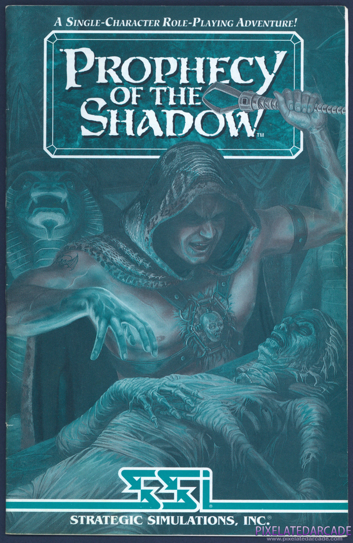 Prophecy of the Shadow: Instruction Manual - Front Cover