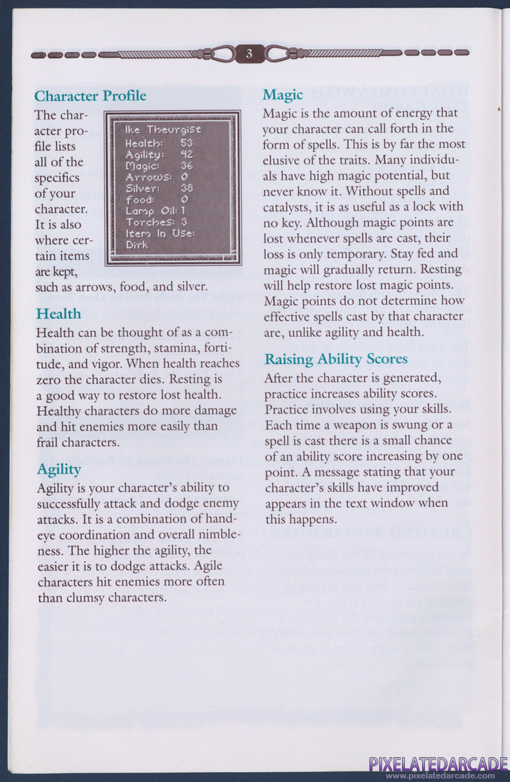 Prophecy of the Shadow: Instruction Manual - Page 3