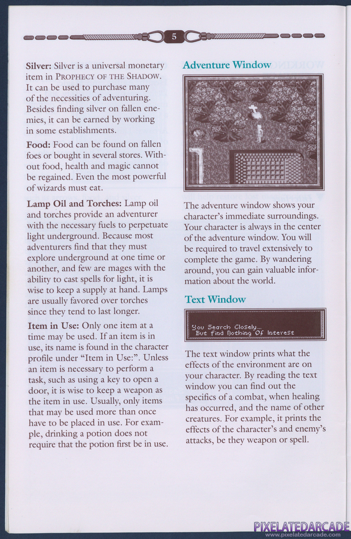Prophecy of the Shadow: Instruction Manual - Page 5