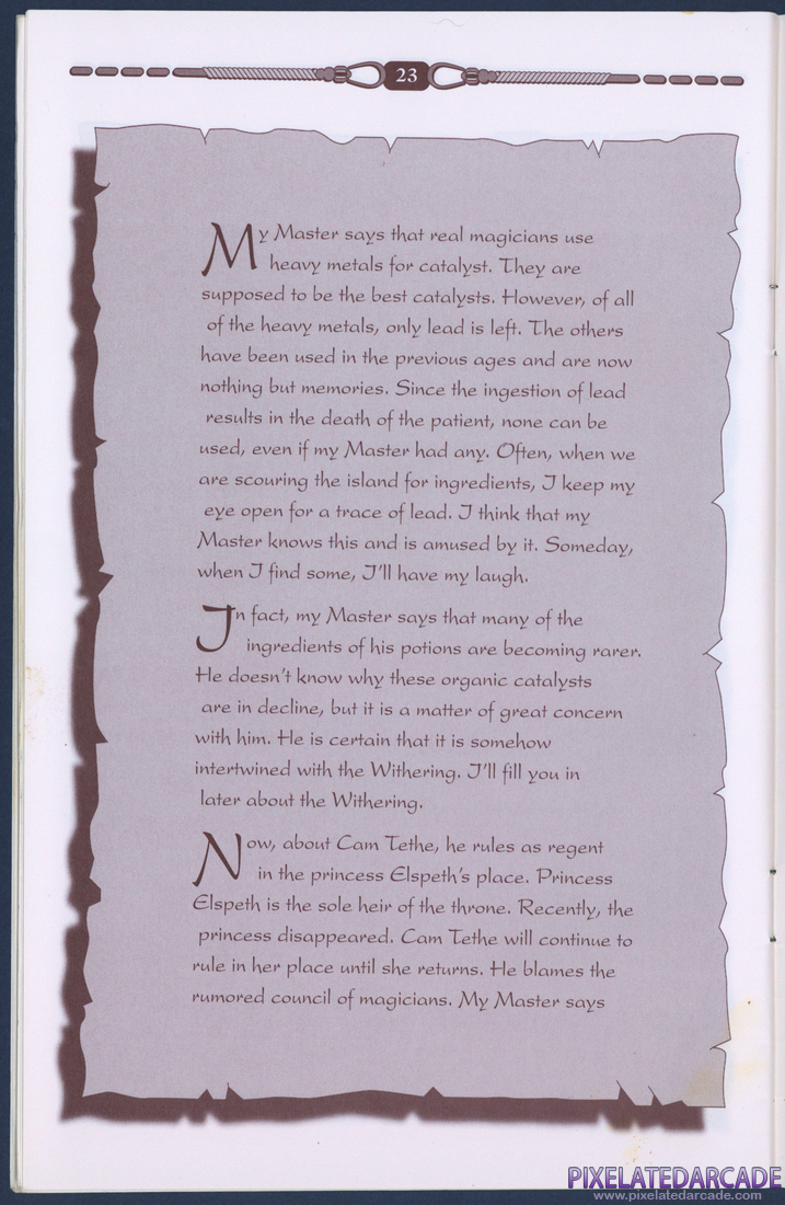Prophecy of the Shadow: Instruction Manual - Page 23