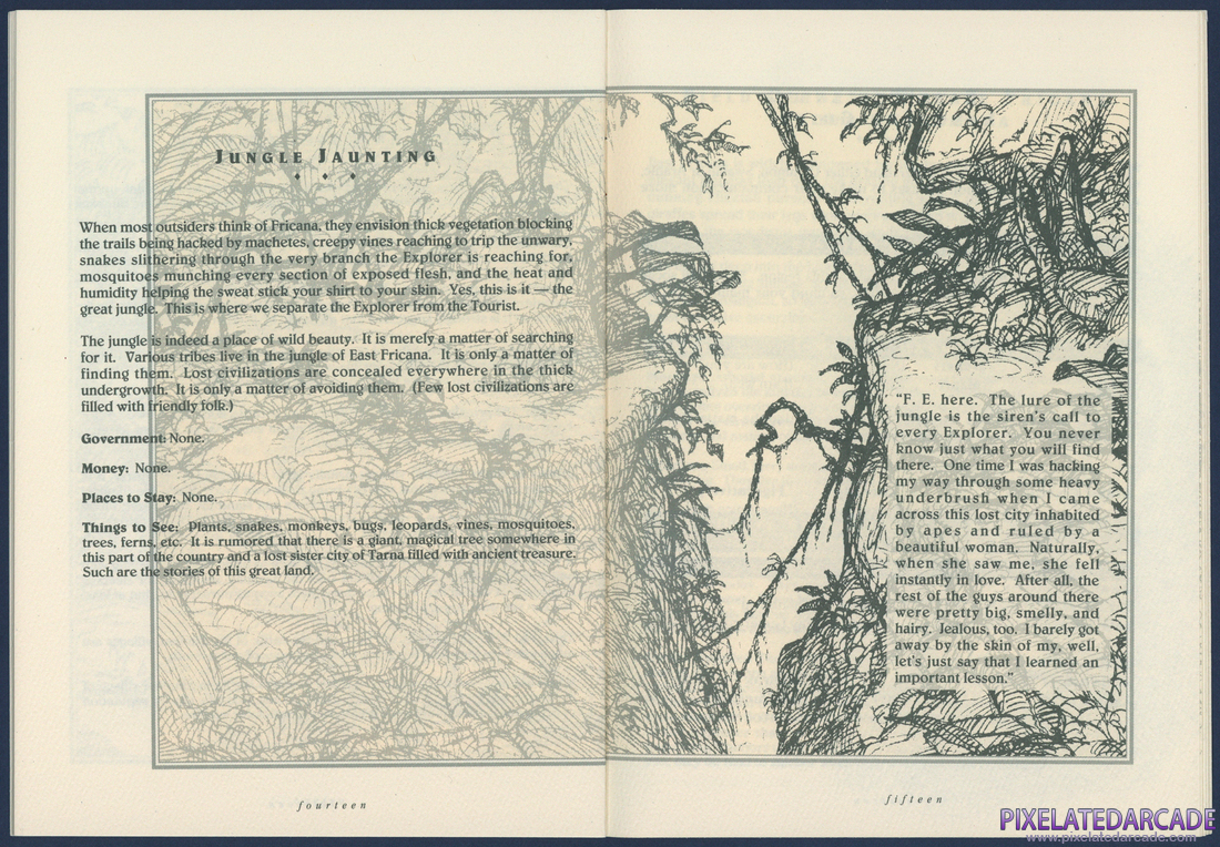 Quest for Glory III: Wages of War: Famous Explorers' Correspondence Course - Page 10