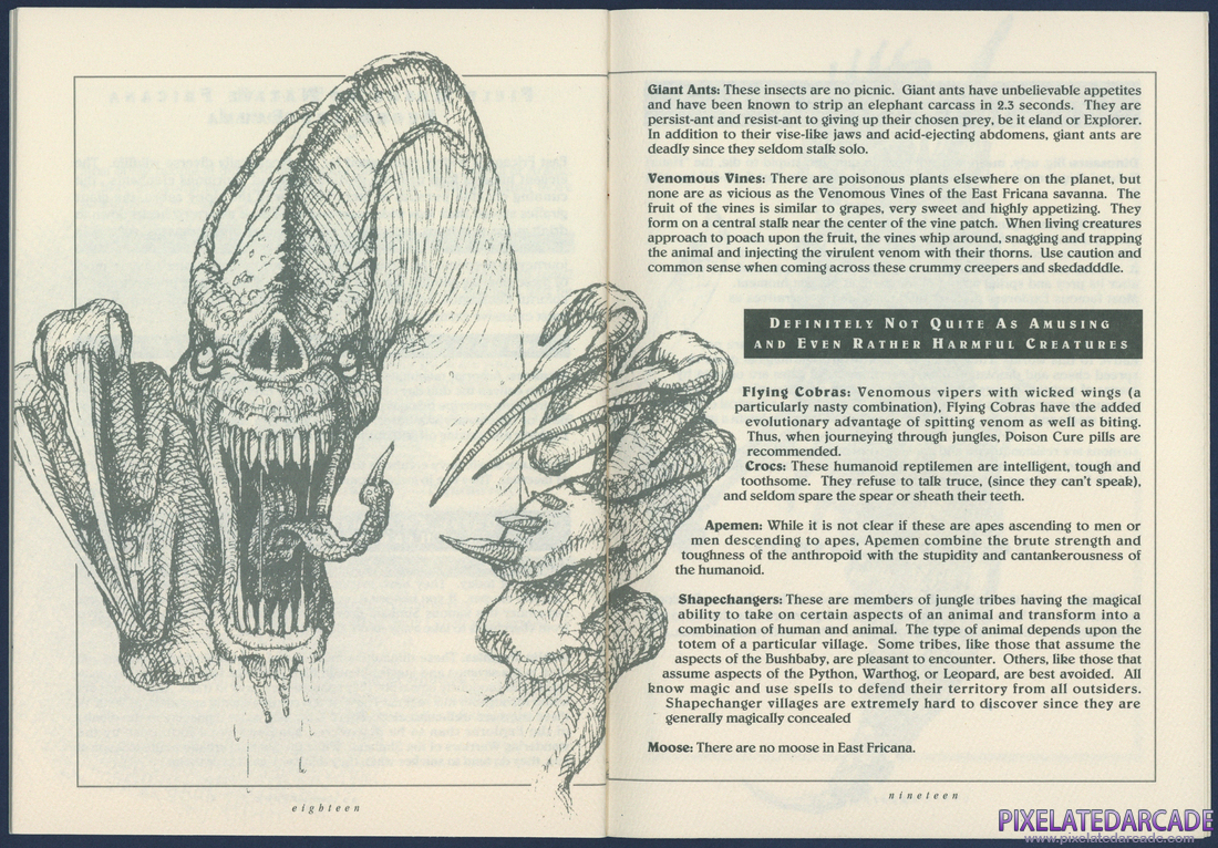 Quest for Glory III: Wages of War: Famous Explorers' Correspondence Course - Page 12