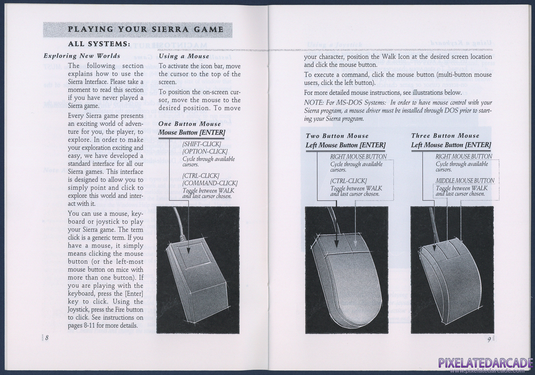 Quest for Glory III: Wages of War: Sierra Game Manual - Page 5