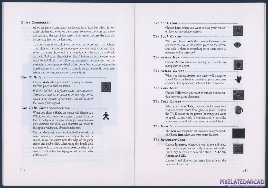 Quest for Glory III: Wages of War: Sierra Game Manual - Page 7