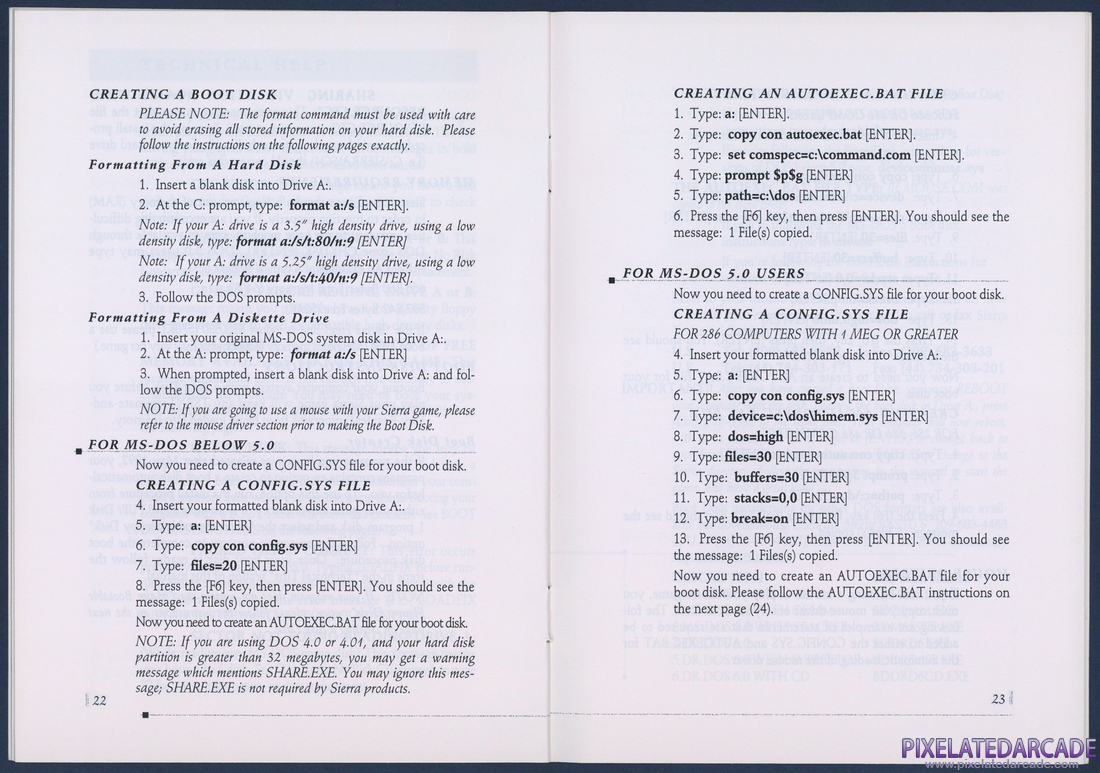Quest for Glory III: Wages of War: Sierra Game Manual - Page 12