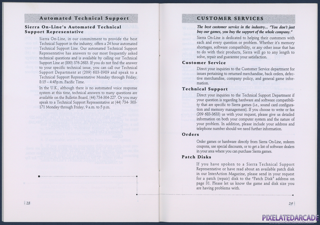 Quest for Glory III: Wages of War: Sierra Game Manual - Page 15