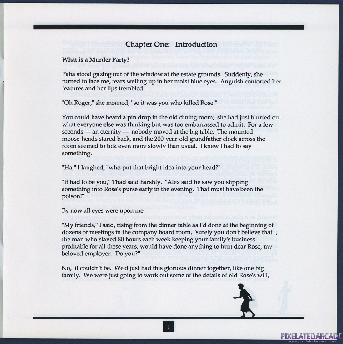 Make Your Own Murder Party: Instruction Manual - Page 1