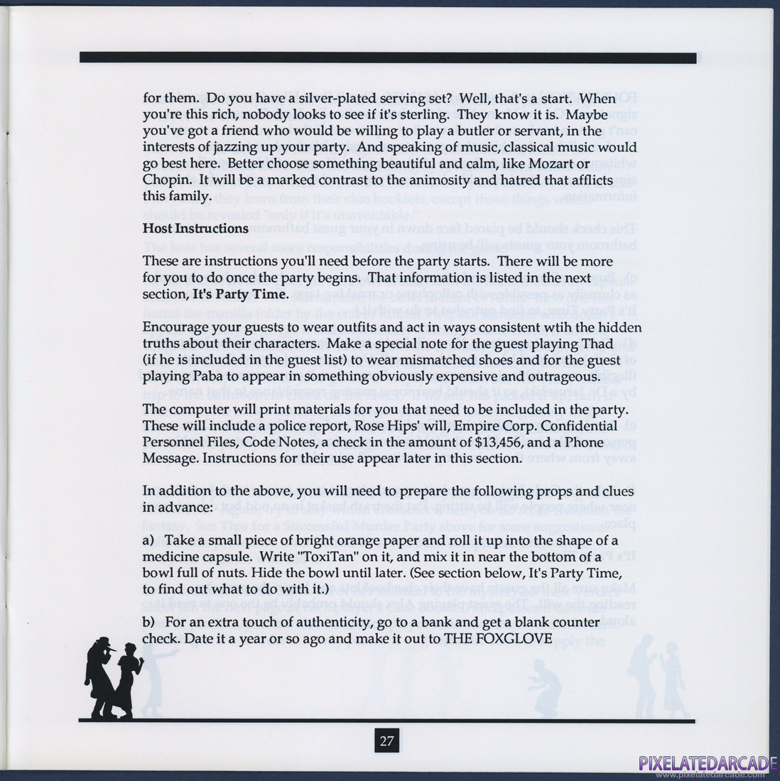 Make Your Own Murder Party: Instruction Manual - Page 27