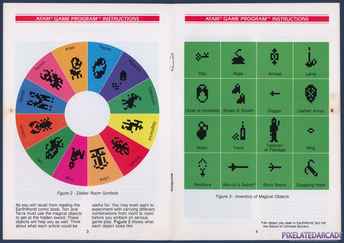 Swordquest: EarthWorld: Instruction Manual - Page 4