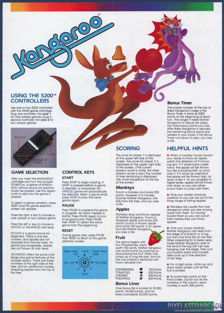 Kangaroo: Instruction Manual - Page 3