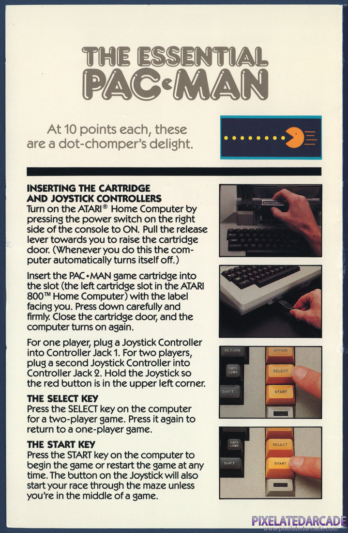 Pac-Man: Instruction Manual - Page 2
