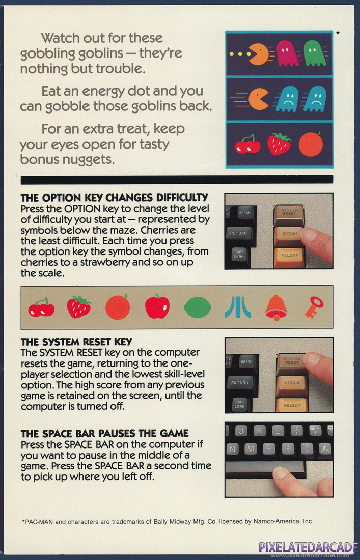 Pac-Man: Instruction Manual - Page 4