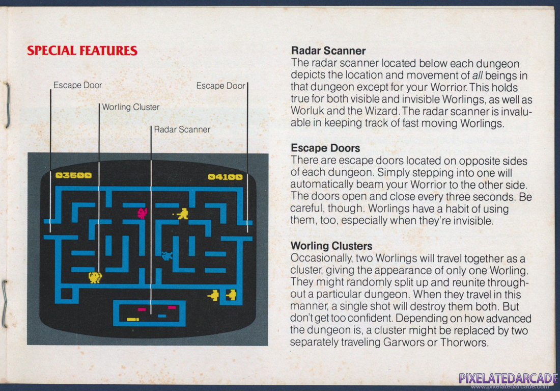Wizard of Wor: Instruction Manual - Page 5
