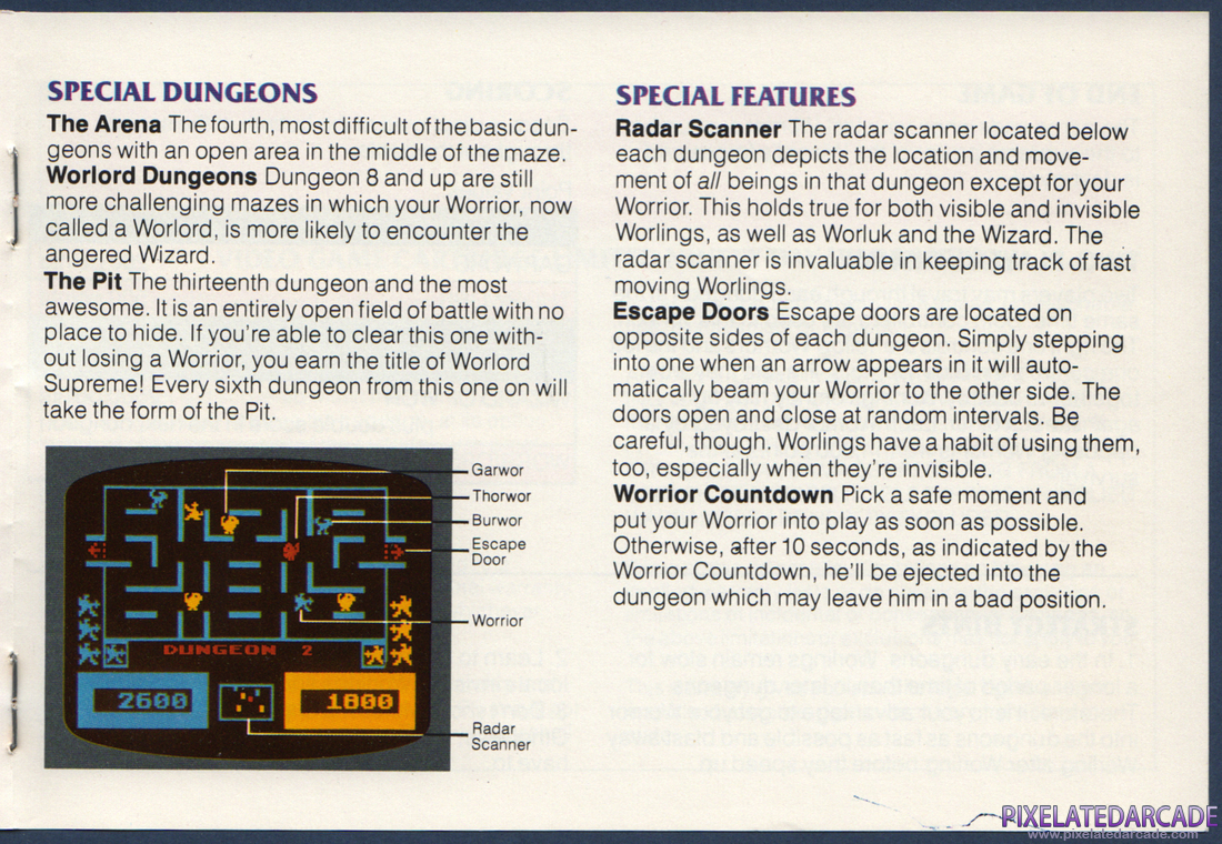 Wizard of Wor: Instruction Manual - Page 5
