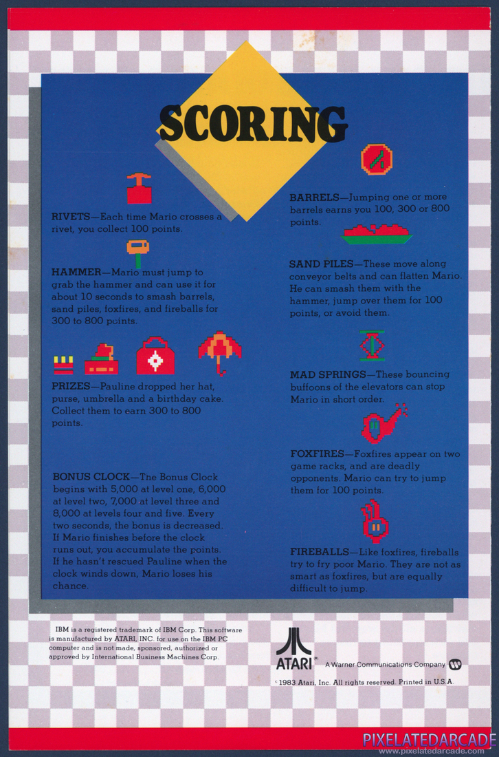 Donkey Kong: Instruction Manual - Page 3