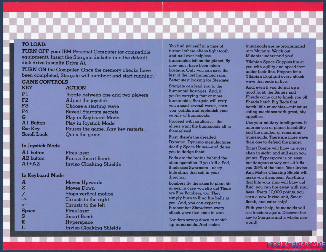 Stargate: Instruction Manual - Page 2