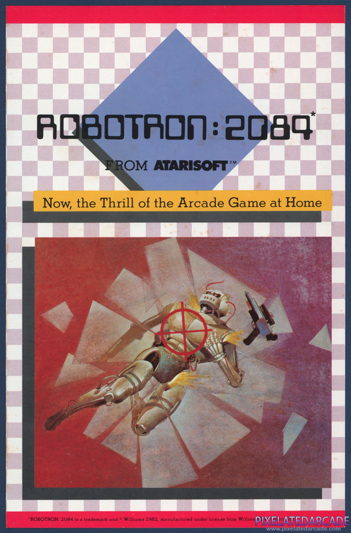 Robotron: 2084: Instruction Manual - Page 1