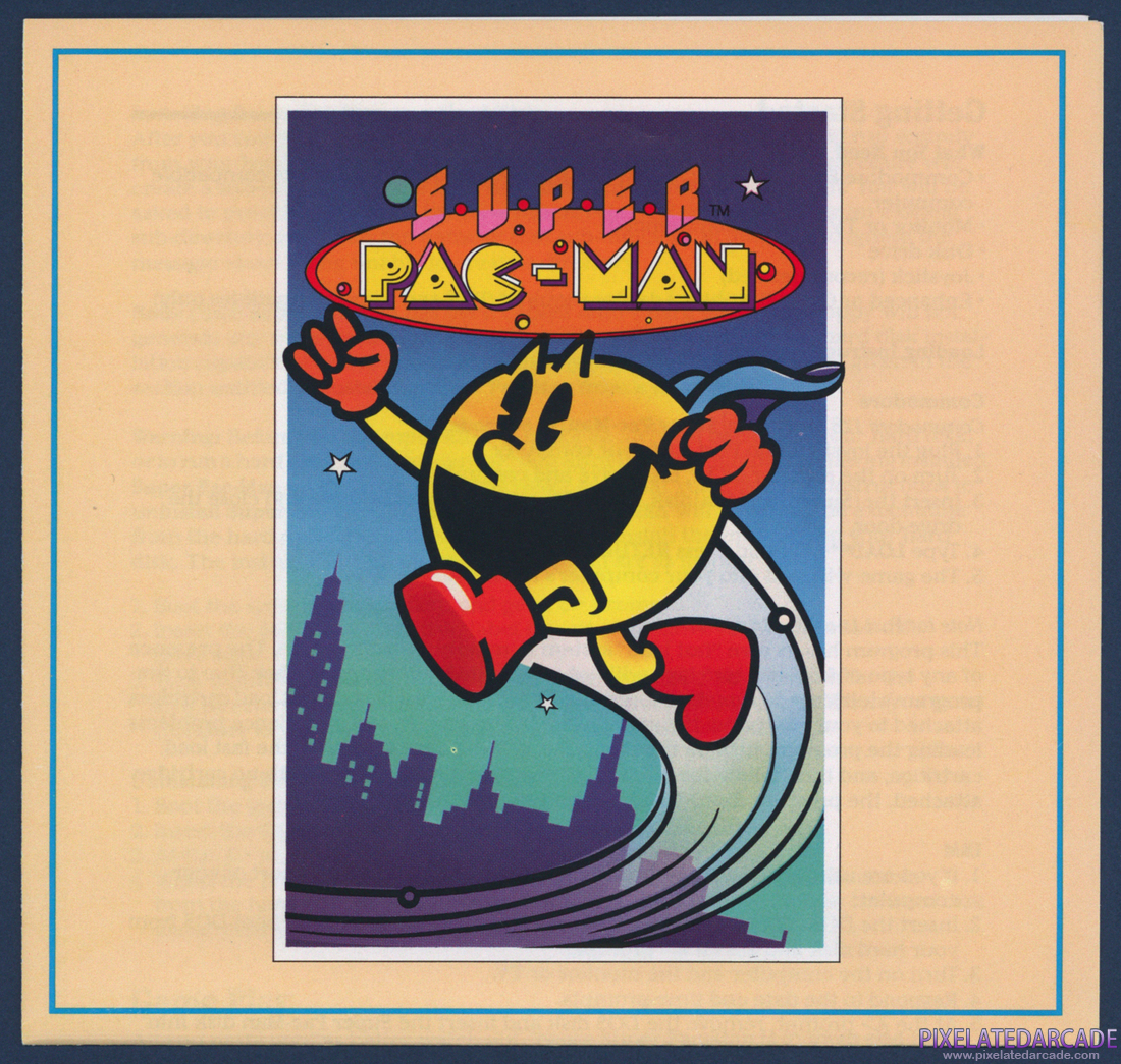 Super Pac-Man: Instruction Manual - Page 1