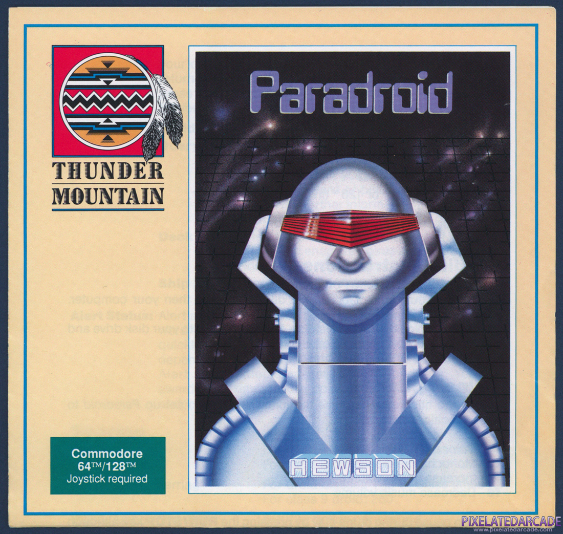 Paradroid: Instruction Manual - Page 1