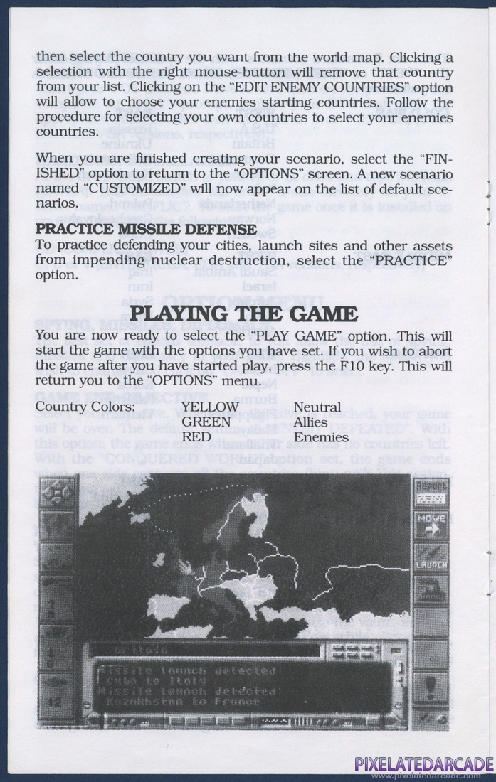 The Final Conflict: Instruction Manual - Page 6