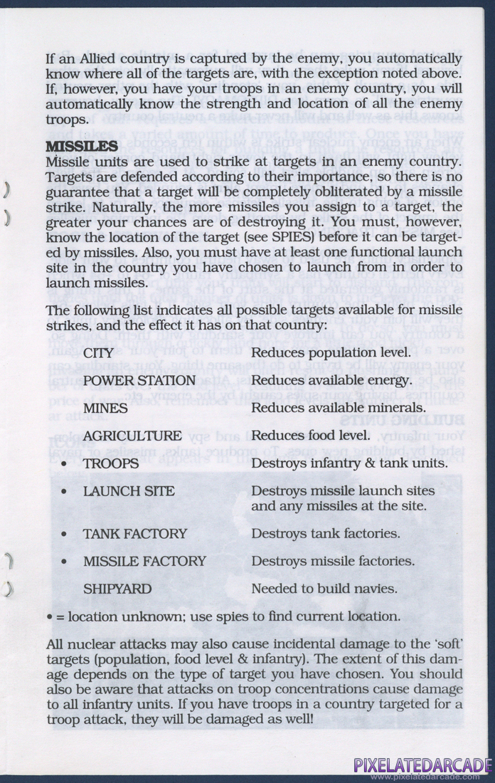 The Final Conflict: Instruction Manual - Page 9