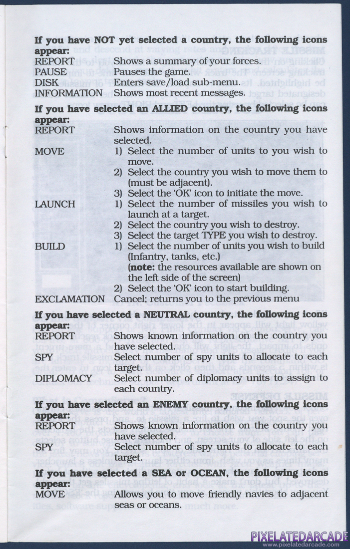 The Final Conflict: Instruction Manual - Page 13