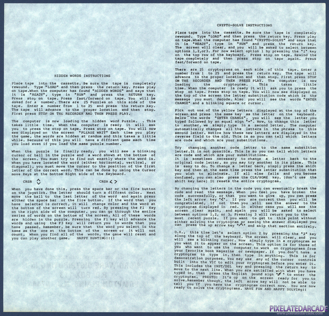 Triple Play: Instruction Manual - Page 2