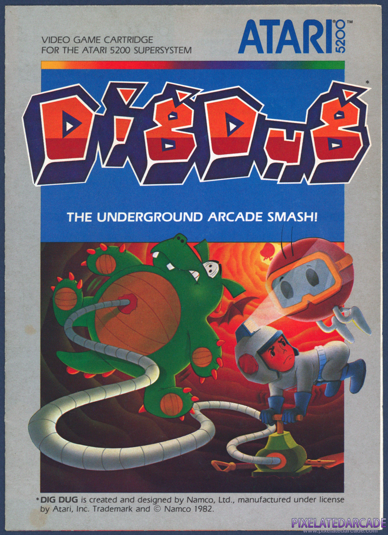 Dig Dug: Instruction Manual - Page 1
