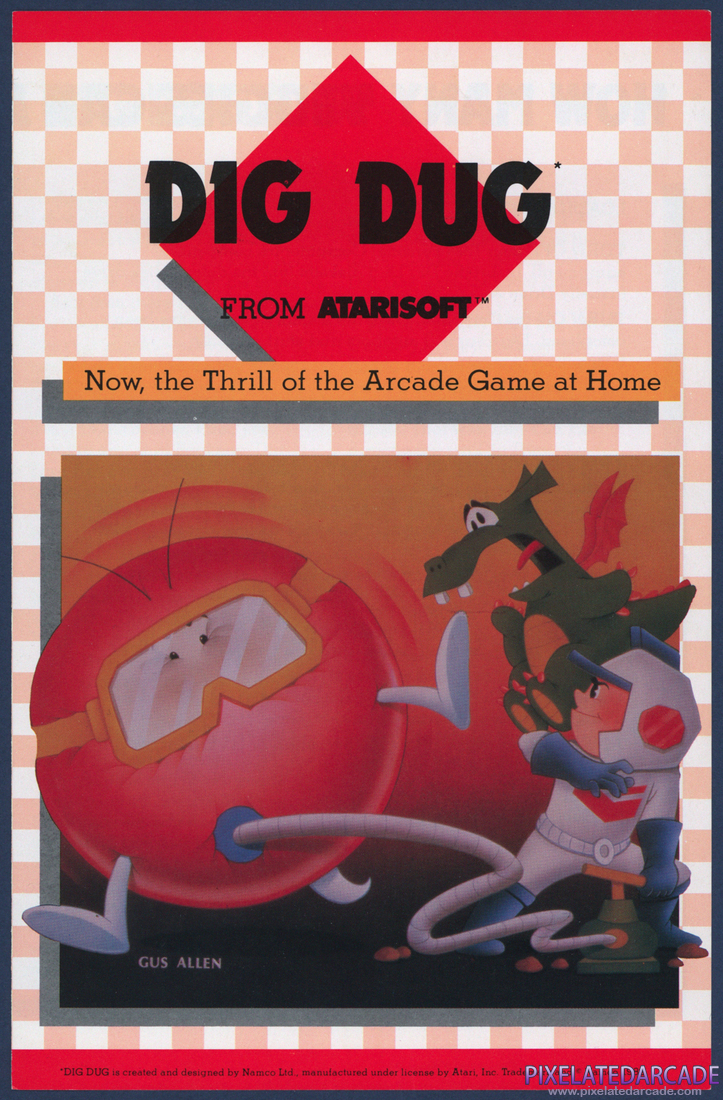 Dig Dug: Instruction Manual - Page 1