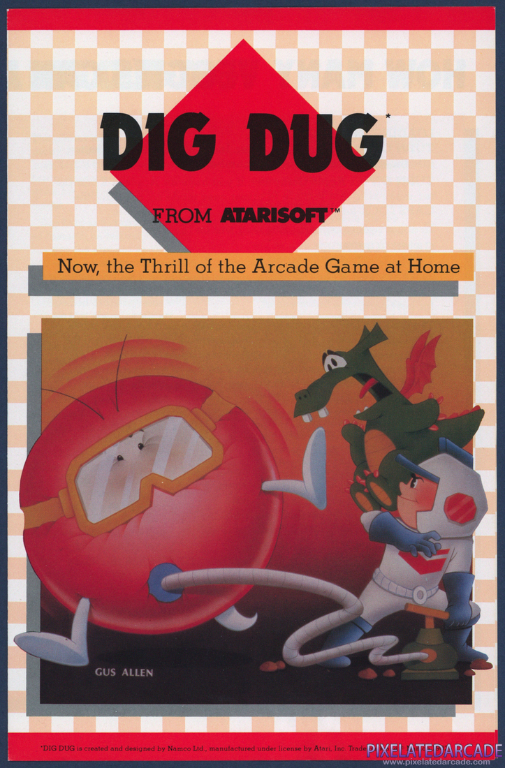 Dig Dug: Instruction Manual - Page 1
