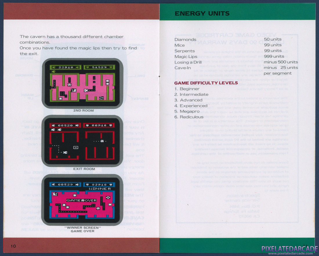 Cave In: Instruction Manual - Page 7