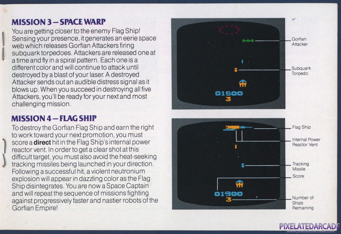 Gorf: Instruction Manual - Page 5