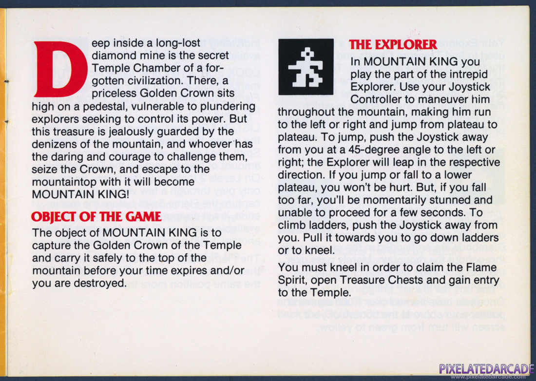 Mountain King: Instruction Manual - Page 3