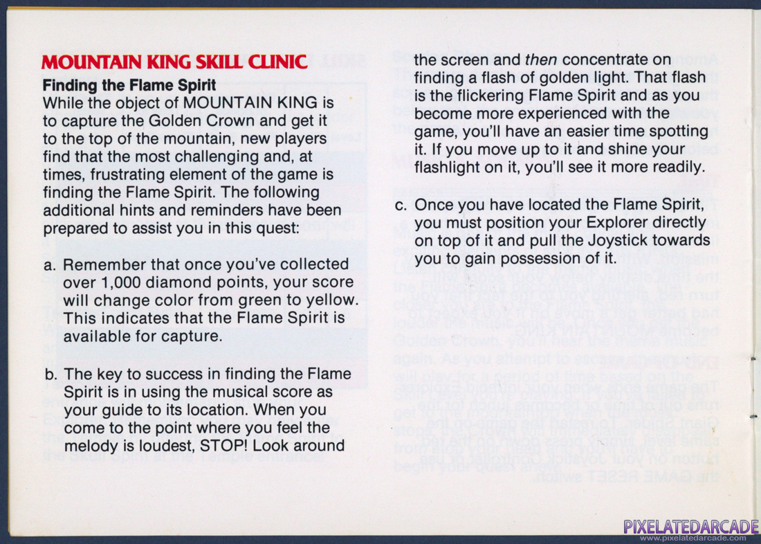 Mountain King: Instruction Manual - Page 10