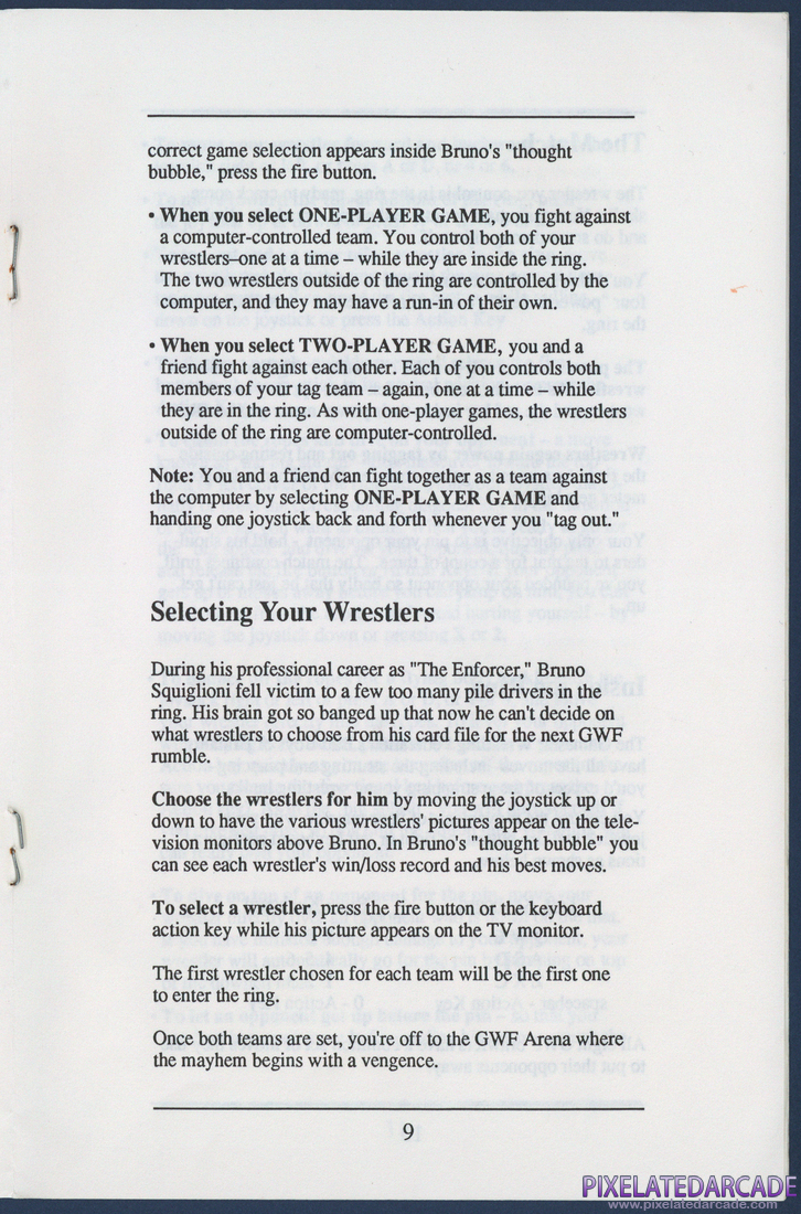 Take Down: Instruction Manual - Page 9