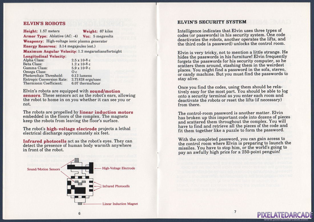 Impossible Mission: Instruction Manual - Page 6